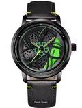 Signature Gold Edition: 3D Spinning Wheel Rim Watch | Executive Racing Series