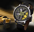 Signature Gold Edition: 3D Spinning Wheel Rim Watch | Executive Racing Series