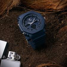 TOMI Modernist Collection: Sophisticated Square-Curved Quartz Watch with Brown Leather Strap