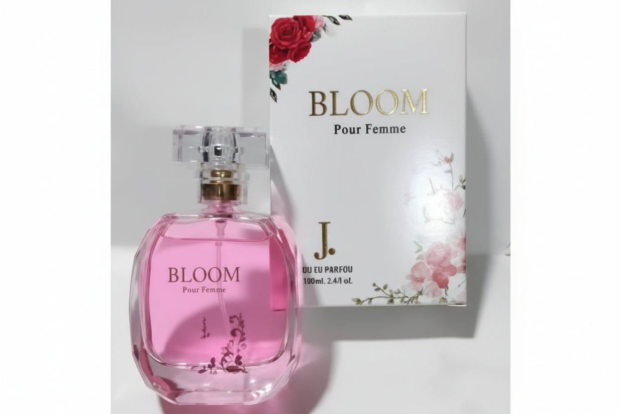 J. Bloom Pour Femme - Eau De Parfum for Women (100ml) | Floral & Elegant Scent