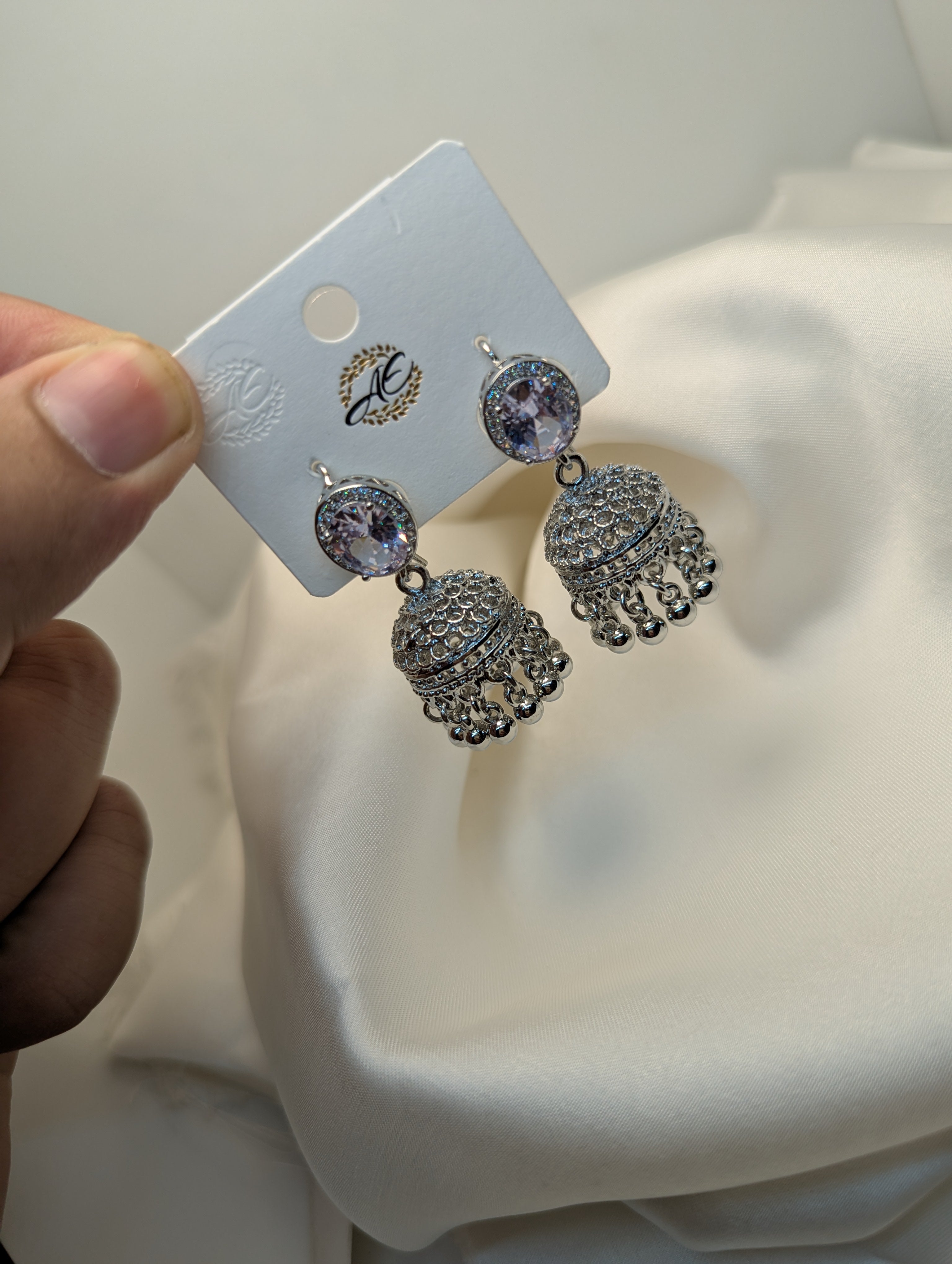 Elegant Silver plated Earrings